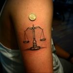 Photo tattoo zodiac sign Libra 19.06.2019 №008 - tattoo zodiac sign - tattoovalue.net