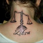 Photo tattoo zodiac sign Libra 19.06.2019 №038 - tattoo zodiac sign - tattoovalue.net