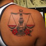 Photo tattoo zodiac sign Libra 19.06.2019 №039 - tattoo zodiac sign - tattoovalue.net