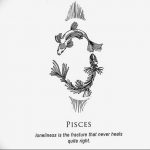 Photo tattoo zodiac sign Pisces 19.06.2019 №026 - tattoo zodiac sign - tattoovalue.net