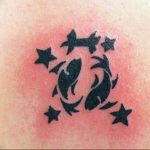 Photo tattoo zodiac sign Pisces 19.06.2019 №031 - tattoo zodiac sign - tattoovalue.net