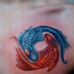 Photo tattoo zodiac sign Pisces 19.06.2019 №033 - tattoo zodiac sign - tattoovalue.net