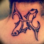 Photo tattoo zodiac sign Pisces 19.06.2019 №039 - tattoo zodiac sign - tattoovalue.net