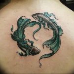 Photo tattoo zodiac sign Pisces 19.06.2019 №044 - tattoo zodiac sign - tattoovalue.net