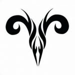 Photo tattoo zodiac sign aries 19.06.2019 №005 - tattoo zodiac sign - tattoovalue.net