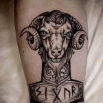 Photo tattoo zodiac sign aries 19.06.2019 №008 - tattoo zodiac sign - tattoovalue.net