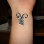 Photo tattoo zodiac sign aries 19.06.2019 №020 - tattoo zodiac sign - tattoovalue.net