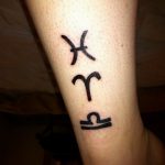 Photo tattoo zodiac sign aries 19.06.2019 №068 - tattoo zodiac sign - tattoovalue.net