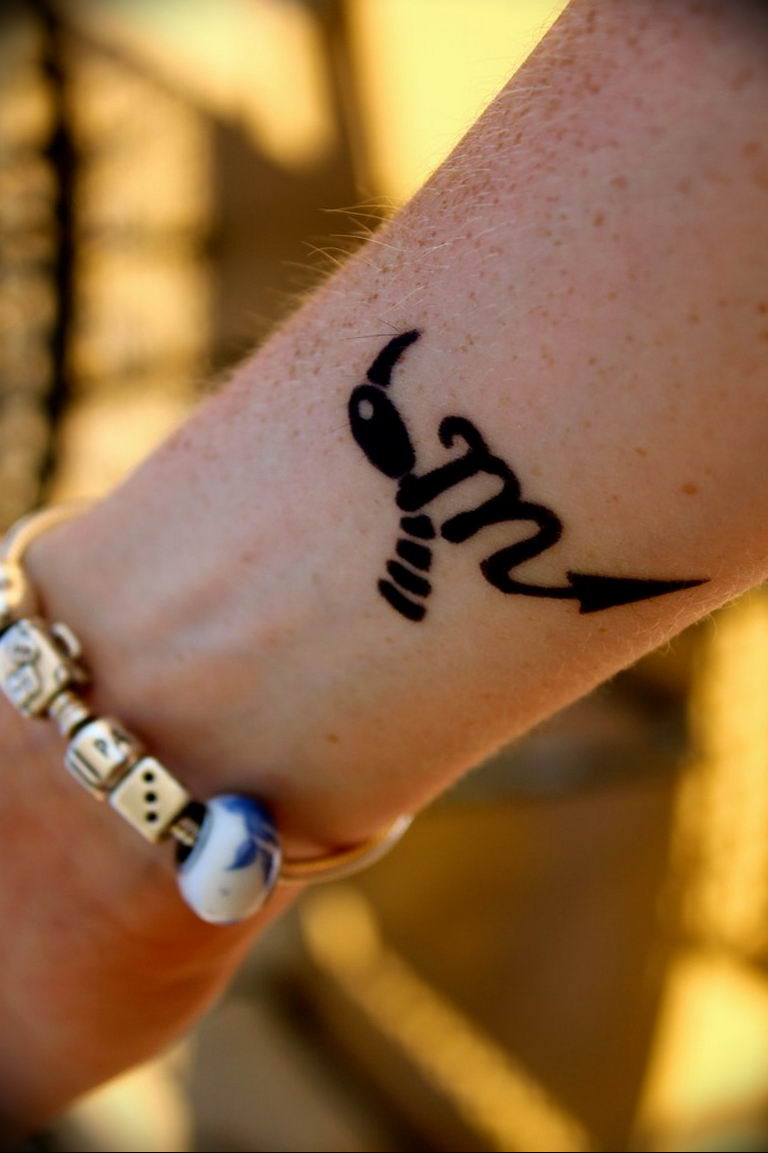 Photo tattoo zodiac sign scorpio 19.06.2019 №015 , tattoo
