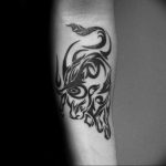 Photo tattoo zodiac sign taurus 19.06.2019 №046 - tattoo zodiac sign - tattoovalue.net