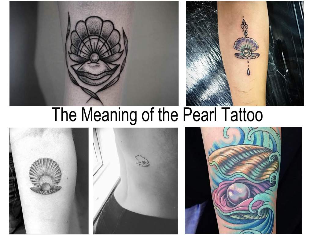 The Meaning of the Pearl Tattoo - information about the features of the picture and photo examples of finished tattoo works