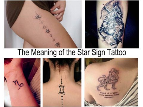 The Meaning of the Star Sign Tattoo - information about the features of drawings and photos examples of finished tattoos