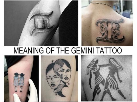 MEANING OF THE GEMINI TATTOO (ZODIAC SIGN) - information about the ...
