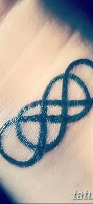 Photo tattoo two infinity signs 30.06.2019 №002 – tattoo double infinity – tattoovalue.net