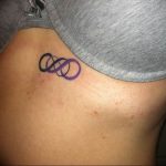 Photo tattoo two infinity signs 30.06.2019 №010 - tattoo double infinity - tattoovalue.net