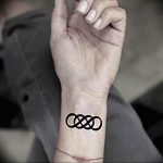 Photo tattoo two infinity signs 30.06.2019 №025 - tattoo double infinity - tattoovalue.net