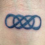 Photo tattoo two infinity signs 30.06.2019 №030 - tattoo double infinity - tattoovalue.net