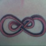 Photo tattoo two infinity signs 30.06.2019 №032 - tattoo double infinity - tattoovalue.net