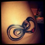 Photo tattoo two infinity signs 30.06.2019 №050 - tattoo double infinity - tattoovalue.net