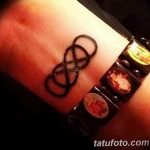 Photo tattoo two infinity signs 30.06.2019 №083 - tattoo double infinity - tattoovalue.net
