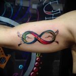 Photo tattoo two infinity signs 30.06.2019 №095 - tattoo double infinity - tattoovalue.net