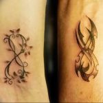 Photo tattoo two infinity signs 30.06.2019 №096 - tattoo double infinity - tattoovalue.net