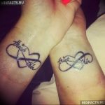 Photo tattoo two infinity signs 30.06.2019 №114 - tattoo double infinity - tattoovalue.net