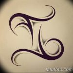 Photo twin zodiac sign tattoo 30.06.2019 №109 - tattoo twins - tattoovalue.net