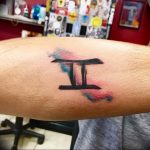 Photo twin zodiac sign tattoo 30.06.2019 №136 - tattoo twins - tattoovalue.net