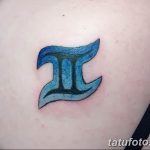 Photo twin zodiac sign tattoo 30.06.2019 №138 - tattoo twins - tattoovalue.net