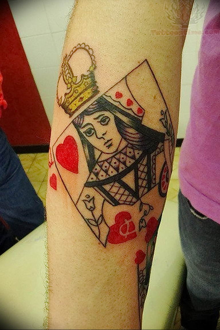 Top 57 Best Queen Of Hearts Tattoo Ideas  2021 Inspiration Guide