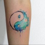 Photo Yin Yang Wrist Tattoo 15.07.2019 №018 - Yin Yang Wrist Tattoo - tattoovalue.net