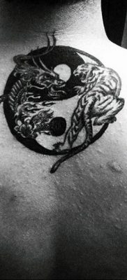 Photo Yin Yang male tattoo 15.07.2019 №001 – Yin Yang male tattoo – tattoovalue.net