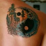 Photo Yin Yang male tattoo 15.07.2019 №004 - Yin Yang male tattoo - tattoovalue.net