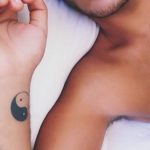 Photo Yin Yang male tattoo 15.07.2019 №007 - Yin Yang male tattoo - tattoovalue.net