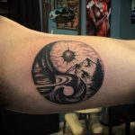 Photo Yin Yang male tattoo 15.07.2019 №031 - Yin Yang male tattoo - tattoovalue.net