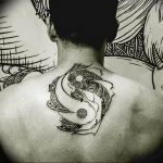 Photo Yin Yang male tattoo 15.07.2019 №034 - Yin Yang male tattoo - tattoovalue.net