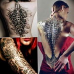 Photo biomechanics back tattoo 30.07.2019 №032 - biomechanics tattoo - tattoovalue.net
