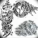 Photo biomechanics tattoo sketches 30.07.2019 №021 - biomechanics tattoo - tattoovalue.net