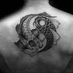 Photo fish yin yang tattoo 15.07.2019 №008 - picture fish yin yang tattoo - tattoovalue.net