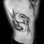 Photo fish yin yang tattoo 15.07.2019 №011 - picture fish yin yang tattoo - tattoovalue.net