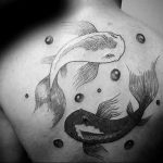 Photo fish yin yang tattoo 15.07.2019 №045 - picture fish yin yang tattoo - tattoovalue.net