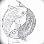 Photo fish yin yang tattoo 15.07.2019 №066 - picture fish yin yang tattoo - tattoovalue.net