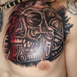 Photo male tattoo biomechanics 30.07.2019 №010 - biomechanics tattoo - tattoovalue.net