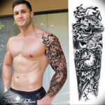 Photo male tattoo biomechanics 30.07.2019 №022 - biomechanics tattoo - tattoovalue.net