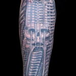 Photo male tattoo biomechanics 30.07.2019 №033 - biomechanics tattoo - tattoovalue.net