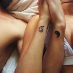 Photo paired tattoos yin yang 15.07.2019 №006 - picture paired tattoos yin yang - tattoovalue.net