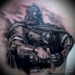 Photo tattoo Russian warriors 31.07.2019 №008 - tattoo bogatyr - tattoovalue.net