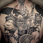 Photo tattoo Russian warriors 31.07.2019 №012 - tattoo bogatyr - tattoovalue.net