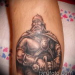 Photo tattoo Russian warriors 31.07.2019 №013 - tattoo bogatyr - tattoovalue.net